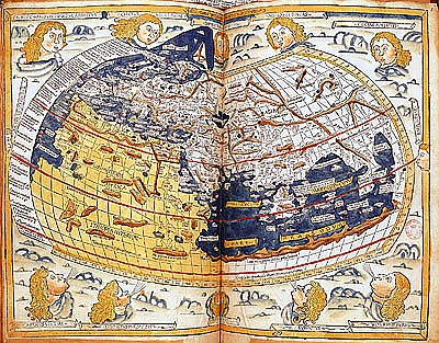 Map of the world de (after) Ptolemy
