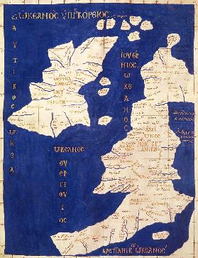 Map of the British Isles, from ''Geographia''