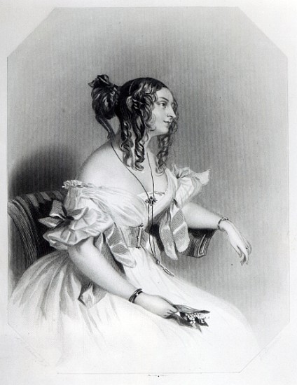 Teresa, Contessa Guiccioli de (after) Alfred-Edward Chalon