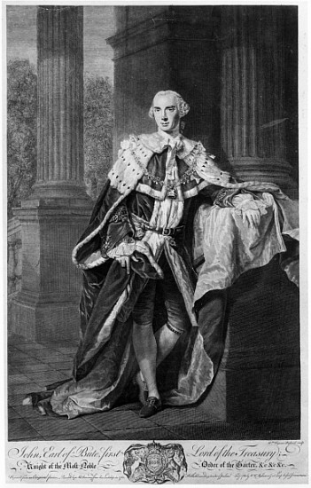 John Stuart, 3rd Earl of Bute de (after) Allan Ramsay