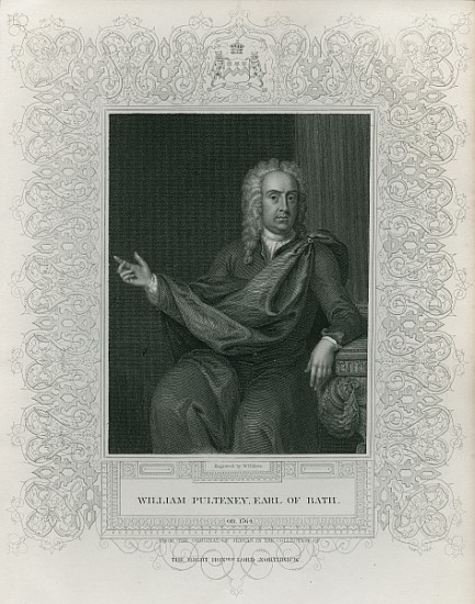 Sir William Pulteney, Earl of Bath de (after) Charles Jervas