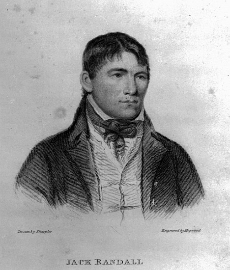 Jack Randall; engraved by Hopwood de (after) George Sharples