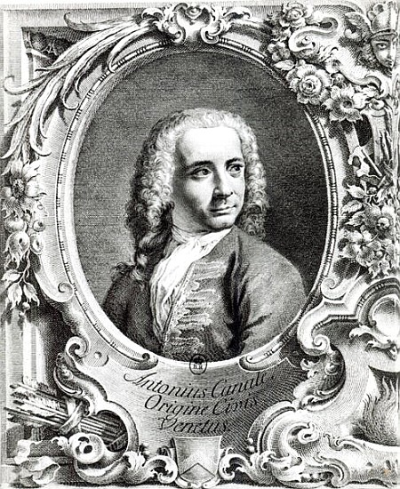 Portrait of Canaletto de (after) Giambattista Piazzetta