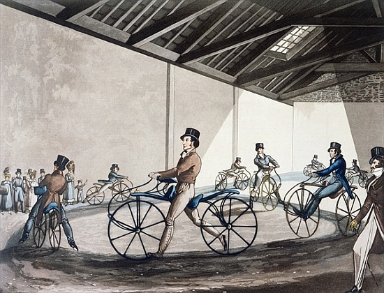 Johnson''s Pedestrian Hobbyhorse Riding School de (after) Henry Alken