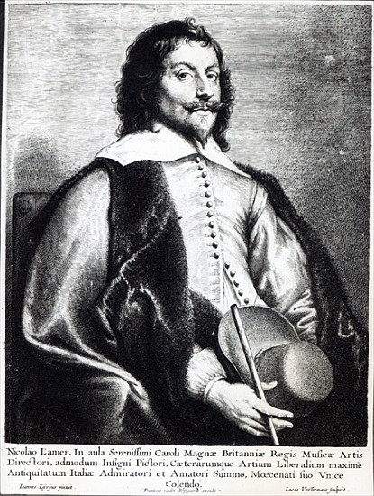 Nicholas Lanier; engraved by Lucas Vostermans de (after) Jan the Elder Lievens