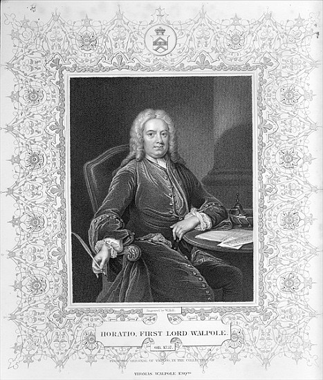 Horatio Walpole de (after) Jean Baptiste Vanloo