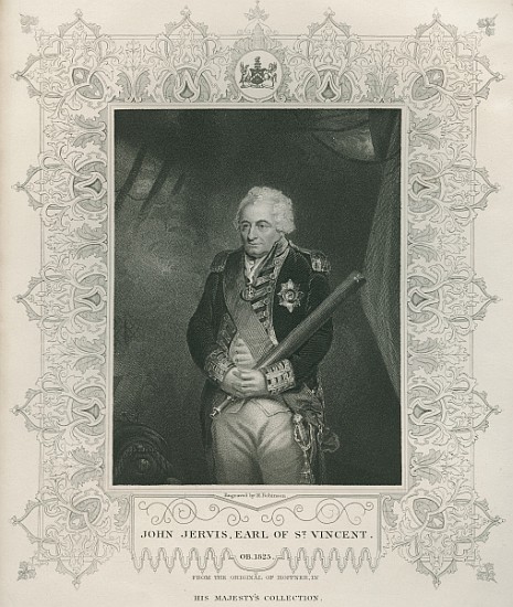 Sir John Jervis in 1795 de (after) John Hoppner