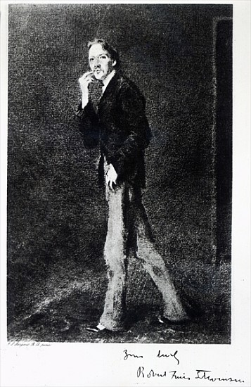 Robert Louis Stevenson de (after) John Singer Sargent