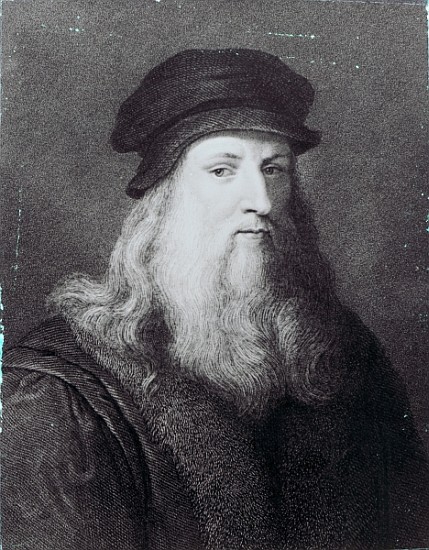Leonardo da Vinci; engraved by Raphael Morghen de (after) Leonardo da Vinci