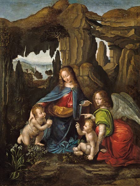 Madonna of the Rocks de (after) Leonardo da Vinci
