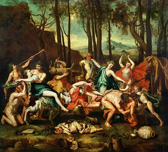 The Triumph of Pan de (after) Nicolas Poussin