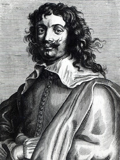 Adriaen Brouwer; engraved by Edme de Boulonois de (after) Sir Anthony van Dyck