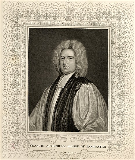 Francis Atterbury, Bishop of Rochester de (after) Sir Godfrey Kneller