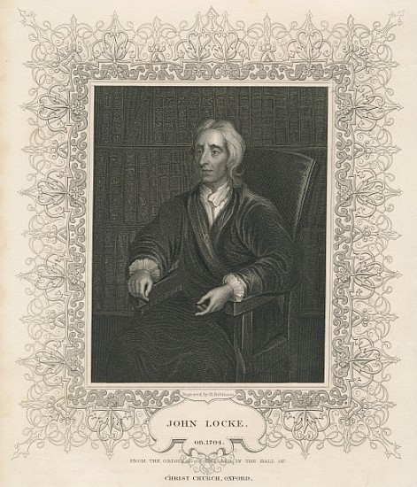 John Locke (1632-1704) de (after) Sir Godfrey Kneller