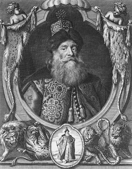 Peter John Potemkin; engraved by R. White de (after) Sir Godfrey Kneller