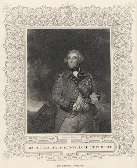 George Augustus Eliott, 1st Baron Heathfield de (after) Sir Joshua Reynolds