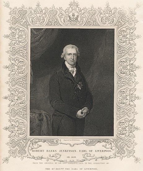 Robert Banks Jenkinson, 2nd Earl of Liverpool de (after) Sir Thomas Lawrence