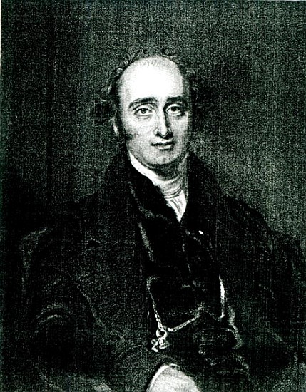 The Rt.Hon.John Wilson Croker; engraved by T.H Parry de (after) Sir Thomas Lawrence
