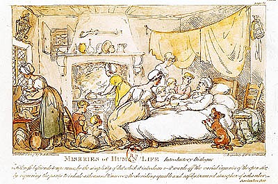 Miseries of Human Life: Introductory Dialogue, published R. Ackermann de (after) Thomas Rowlandson