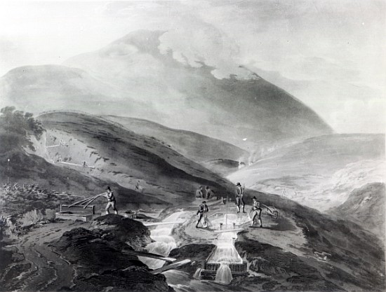 Gold Mines, County of Wicklow; engraved by John Bluck de (after) Thomas Sautelle Roberts