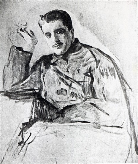 Serge Diaghilev de (after) Valentin Aleksandrovich Serov