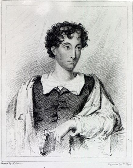 Reverend Charles Robert Maturin; engraved by Henry Meyer de (after) William Brocas
