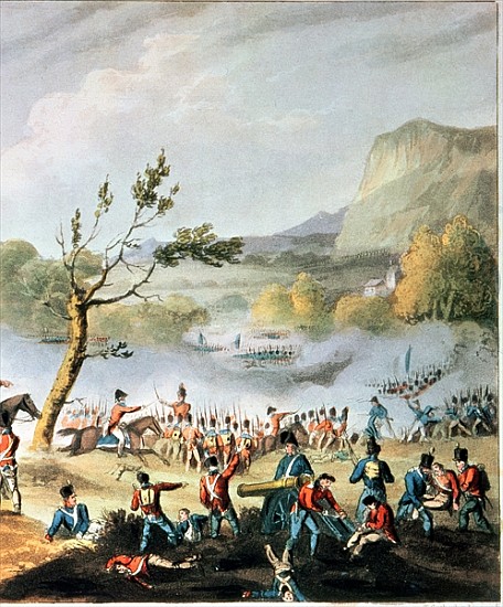 Battle of Maida, July 4th, 1806; engraved by Thomas Sutherland (b.c.1785)(detail of 70293) de (after) William Heath