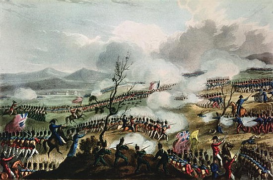 Battle of Nivelle, 10th November; engraved by Thomas Sutherland de (after) William Heath