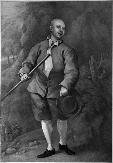 John Broughton; engraved by F. Ross de (after) William Hogarth