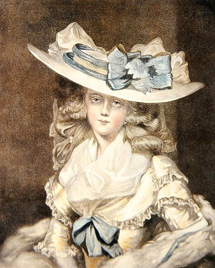 Portrait of Mrs. Benwell; engraved by W Ward de (after) William Ward