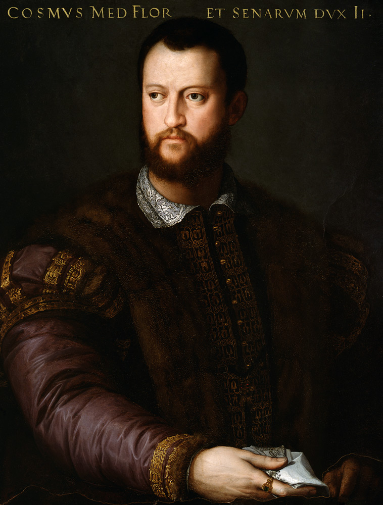 Cosimo I de  Medici / Paint.by Bronzino de Agnolo Bronzino