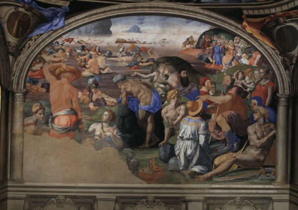 A.Bronzino / Journey through the Red Sea de Agnolo Bronzino