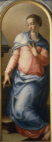 A.Bronzino / Mary of Annunciation  / C16 de Agnolo Bronzino