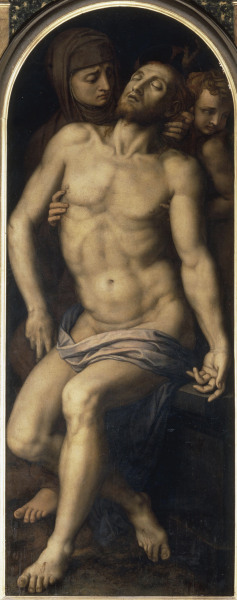 A.Bronzino / Pietà / Paint./ c.1565/70 de Agnolo Bronzino