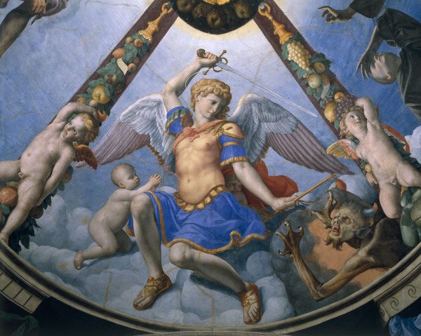 A.Bronzino, Archangel Michael de Agnolo Bronzino