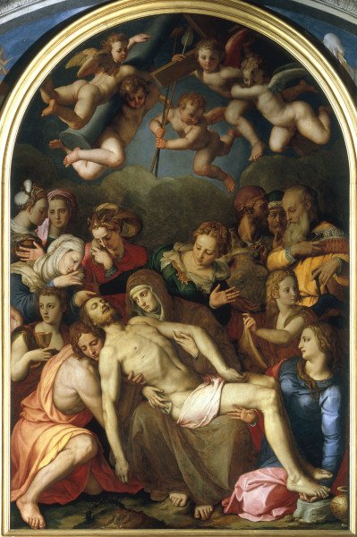 A.Bronzino, Mourning of Christ de Agnolo Bronzino