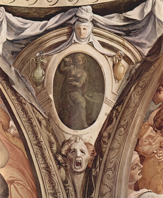 Allegories Of The Cardinal Virtues. Frescoes In The Chapel Of Eleonora Da Toledo de Agnolo Bronzino