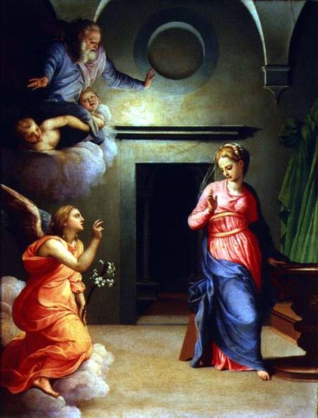 The Annunciation de Agnolo Bronzino