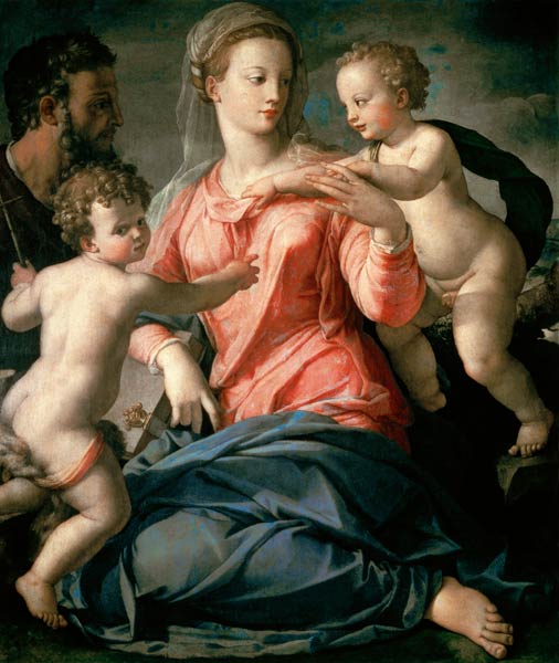 The Holy Family de Agnolo Bronzino