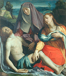 Die Beweinung Christi de Agnolo Bronzino