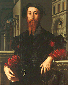 Bildnis des Bartolomeo Panciatichi de Agnolo Bronzino