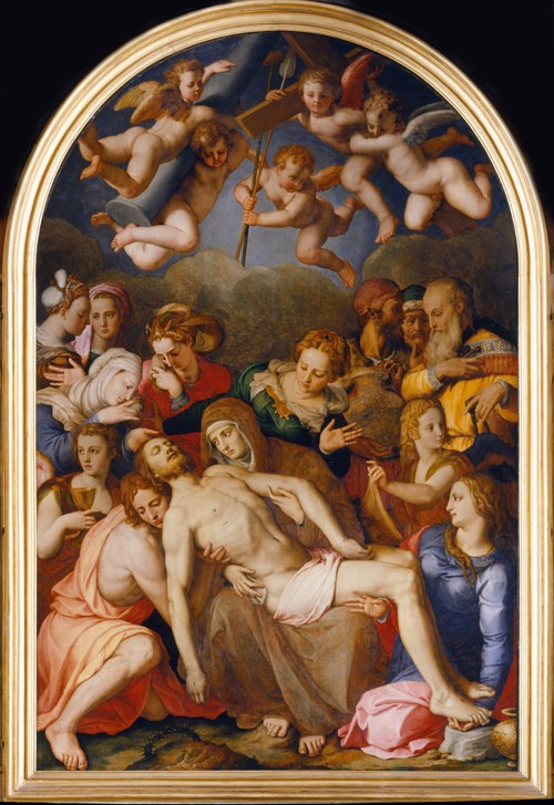 The Descent from the Cross de Agnolo Bronzino