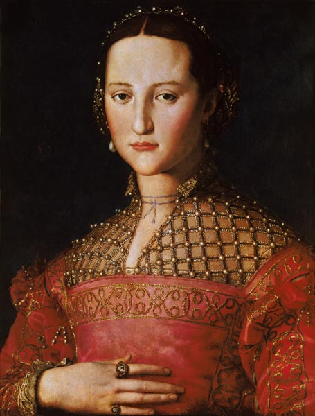 Eleonora da Toledo (1519-74) de Agnolo Bronzino