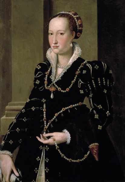 Portrait of Laudomia de Medici de Agnolo Bronzino