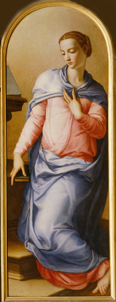 Virgin Annunciate de Agnolo Bronzino