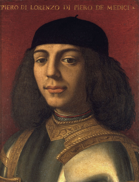 Piero di Lorenzo de  Medici / Bronzino de Agnolo Bronzino