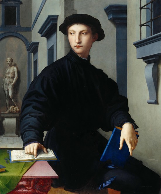 Portrait of Ugolino Martelli (1519-1592) de Agnolo Bronzino