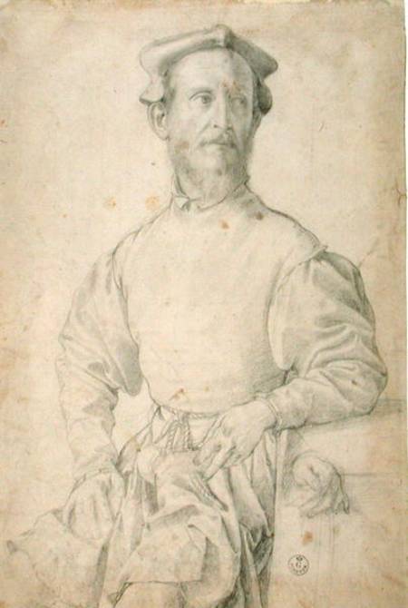 Portrait of Jacopo Pontormo (1497-1557) de Agnolo Bronzino