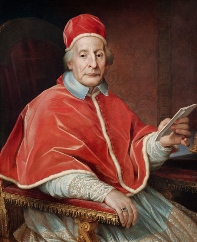 Portrait of Pope Clement XII de Agostino Masucci