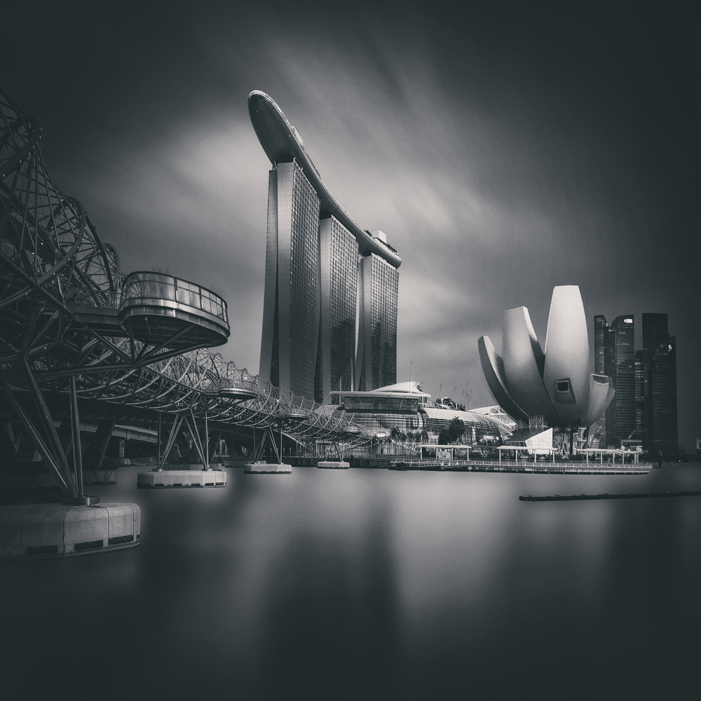 Singapore  skyline de Ahmed Thabet